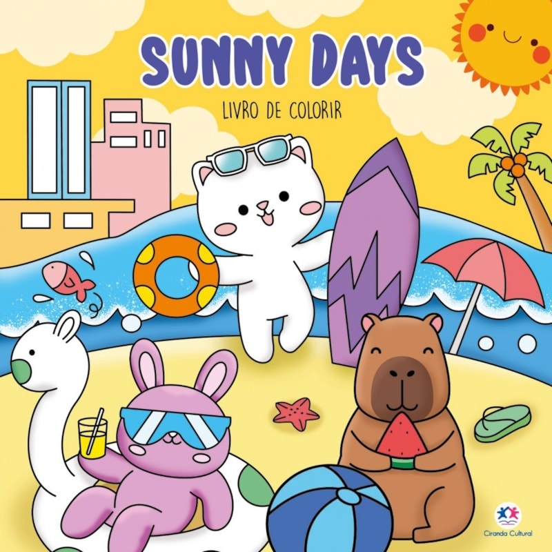 SUNNY DAYS - PARA COLORIR
