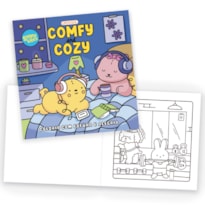 SUNNY VIBES: COMFY AND COZY - COLORIR COM FOFURA E ALEGRIA - LIVRO DE COLORIR