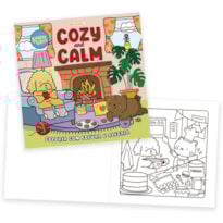 SUNNY VIBES: COZY AND CALM - COLORIR COM FOFURA E ALEGRIA - LIVRO DE COLORIR
