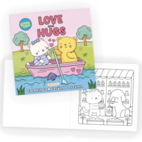 SUNNY VIBES: LOVE AND HUGS - COLORIR COM FOFURA E ALEGRIA - LIVRO DE COLORIR