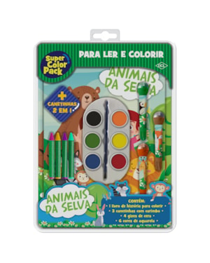 SUPER COLOR PACK - ANIMAIS DA SELVA
