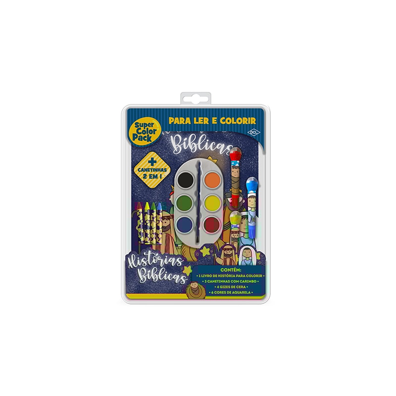 SUPER COLOR PACK - HISTÓRIAS BÍBLICAS