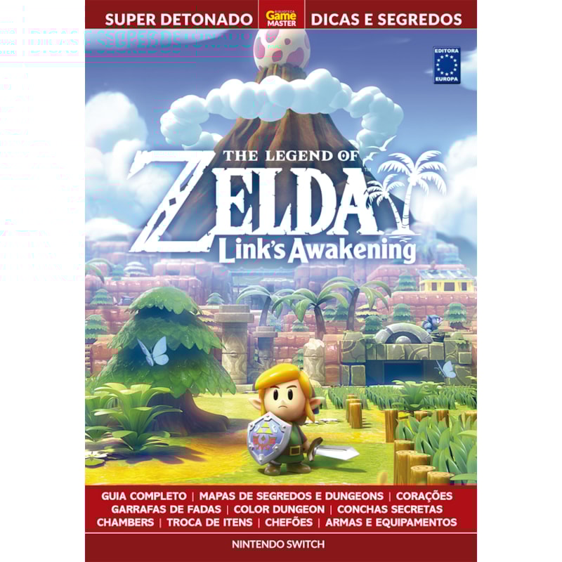 SUPER DETONADO GAME MASTER DICAS E SEGREDOS - THE LEGEND OF ZELDA LINKS AWAKENING