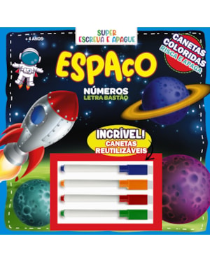 SUPER ESCREVA E APAGUE - ESPAÇO