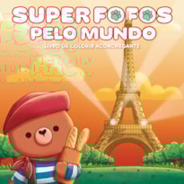 SUPER FOFOS PELO MUNDO: LIVRO DE COLORIR ADULTO CUTE & COMFY - SUCESSO DO TIKTOK