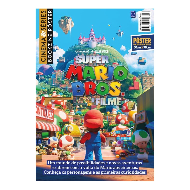 SUPER MARIO BROS. O FILME - ARTE A - SUPERPÔSTER CINEMA E SÉRIES