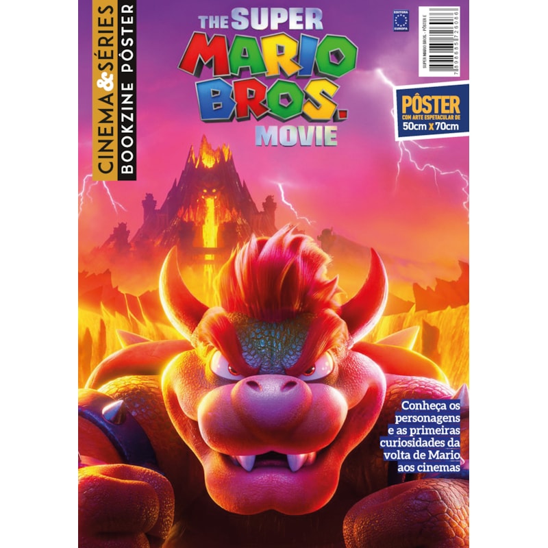 SUPER MARIO BROS. O FILME - ARTE E - SUPERPÔSTER CINEMA E SÉRIES