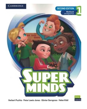 SUPER MINDS 1 WORKBOOK WITH DIGITAL PACK - BRITISH ENGLISH - 2ND ED