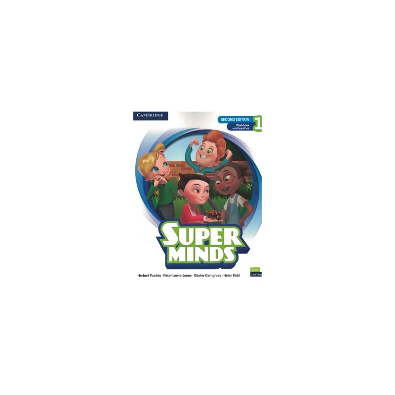 SUPER MINDS 1 WORKBOOK WITH DIGITAL PACK - BRITISH ENGLISH - 2ND ED