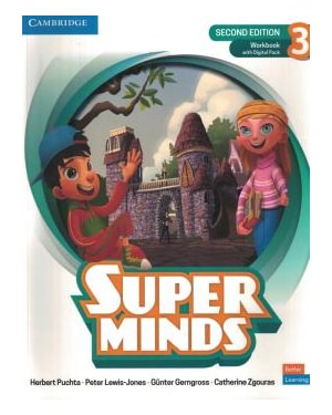 SUPER MINDS 3 WORKBOOK WITH DIGITAL PACK - BRITISH ENGLISH