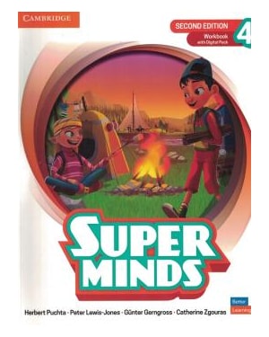 SUPER MINDS 4 WORKBOOK WITH DIGITAL PACK - BRITISH ENGLISH