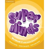SUPER MINDS BRITISH 5 WB WITH ONLINE RESOURCES - 1ST ED