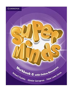 SUPER MINDS BRITISH 6 WB WITH ONLINE RESOURCES - 1ST ED