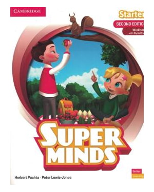 SUPER MINDS STARTER WORKBOOK WITH DIGITAL PACK - BRITISH ENGLISH