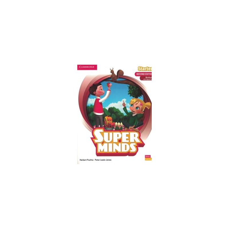SUPER MINDS STARTER WORKBOOK WITH DIGITAL PACK - BRITISH ENGLISH