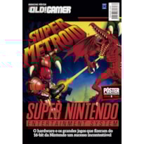 SUPER NINTENDO: ARTE B (SUPER METROID) - SUPERPÔSTER OLD!GAMER