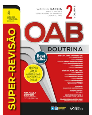 SUPER REVISÃO OAB - DOUTRINA COMPLETA - 13ª ED - 2023 - VOL 2