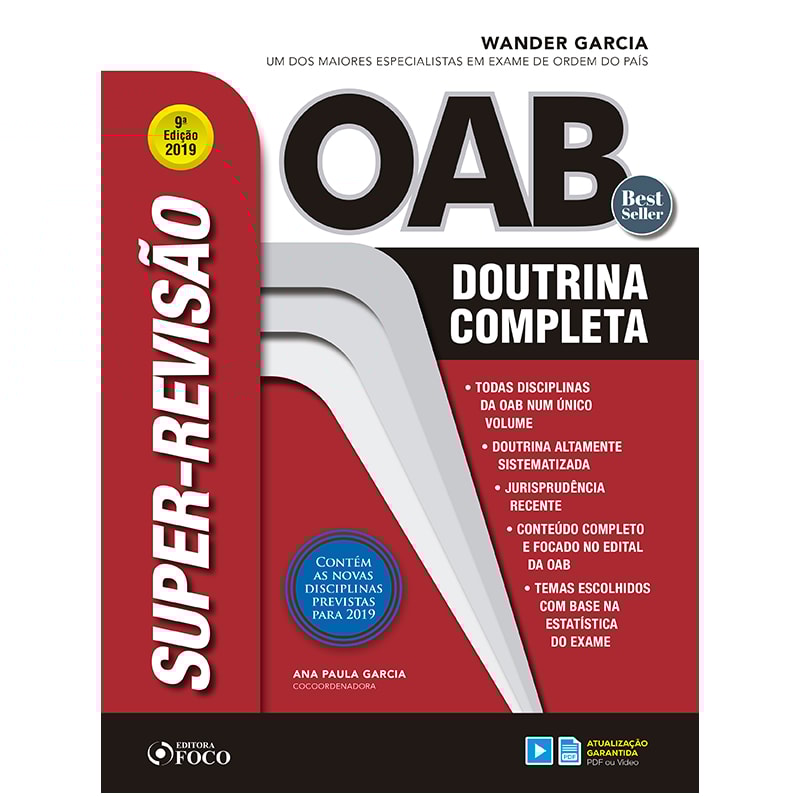 SUPER-REVISÃO OAB - DOUTRINA COMPLETA - 9ª EDIÇÃO - 2019