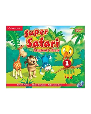 SUPER SAFARI AMERICAN ENGLISH 1 SB WITH DVD-ROM - 1ST ED