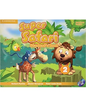 SUPER SAFARI AMERICAN ENGLISH 2 SB WITH DVD-ROM - 1ST ED