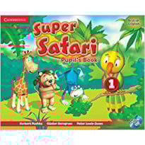 SUPER SAFARI BRITISH ENGLISH 1 PB WITH DVD-ROM - 1ST ED