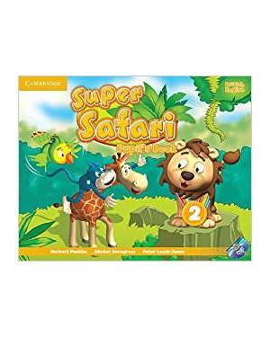 SUPER SAFARI BRITISH ENGLISH 2 PB WITH DVD-ROM - 1ST ED