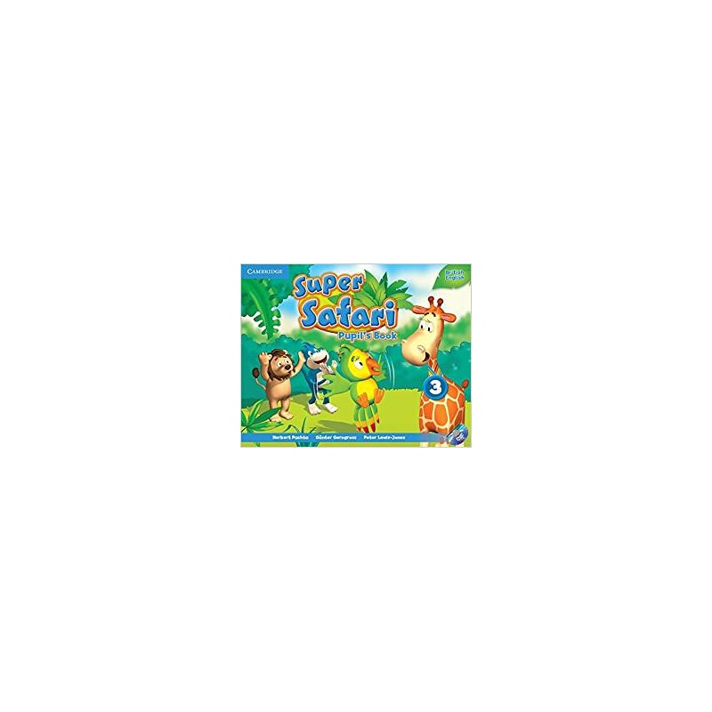 SUPER SAFARI BRITISH ENGLISH 3 PB WITH DVD-ROM - 1ST ED