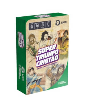 SUPER TRIUNFO CRISTÃO (AT E NT) - JOGO DE CARTA + LIVRETO