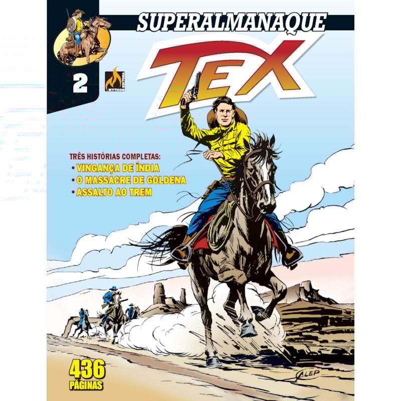 SUPERALMANAQUE TEX - VOL. 02: VINGANÇA DE ÍNDIA / O MASSACRE DE GOLDENA / ASSALTO AO TREM