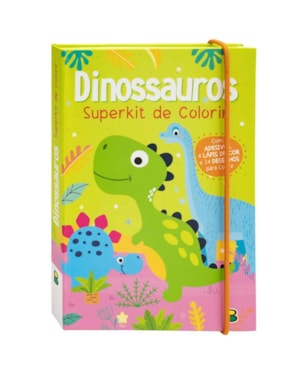 SUPERKIT DE COLORIR - DINOSSAUROS
