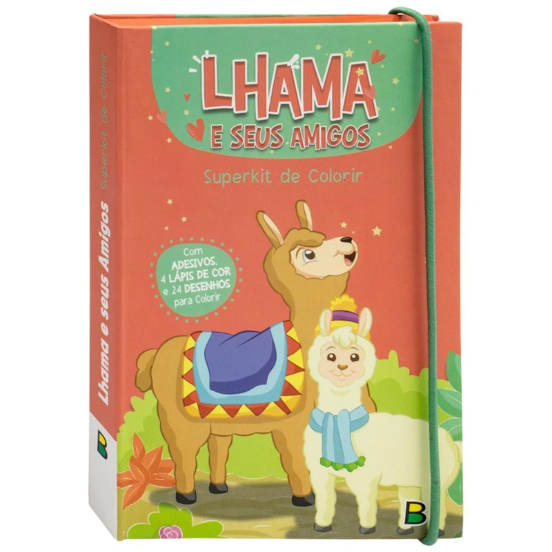 SUPERKIT DE COLORIR: LHAMA E SEUS AMIGOS