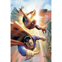 Superman/homem-aranha - capa variante 01