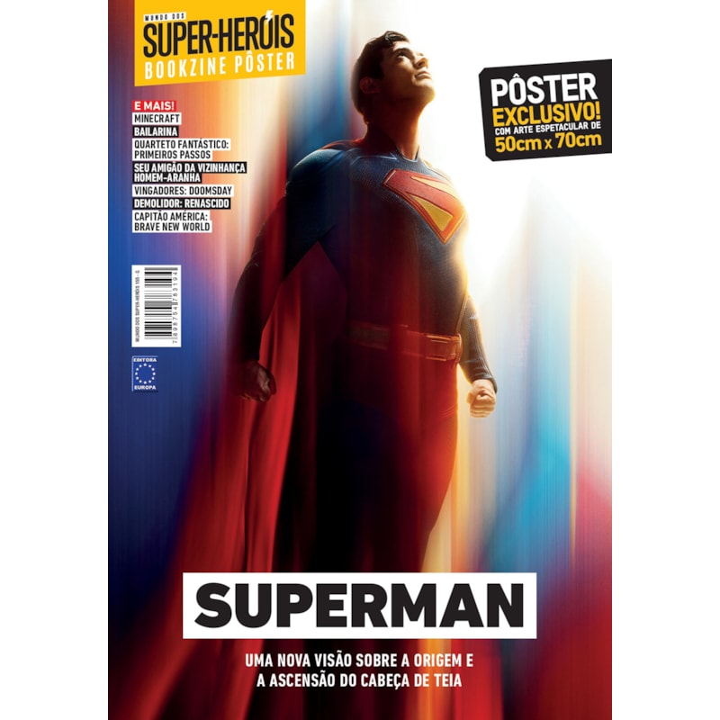 SUPERMAN - SUPERPÔSTER MUNDO DOS SUPER-HERÓIS