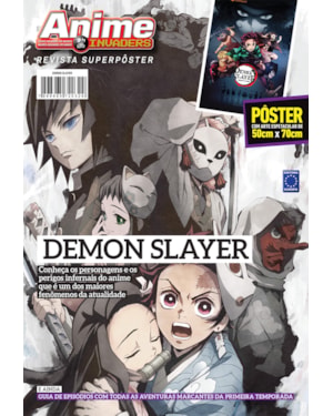 SUPERPÔSTER ANIME INVADERS - DEMON SLAYER