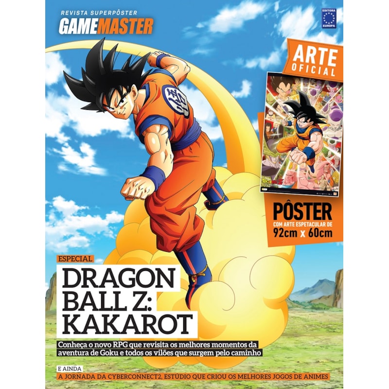 SUPERPÔSTER GAME MASTER - DRAGON BALL Z: KAKAROT