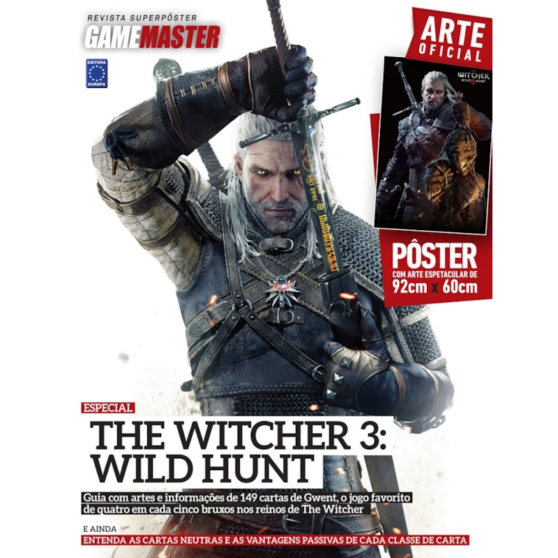 SUPERPÔSTER GAME MASTER - THE WITCHER 3: WILD HUNT