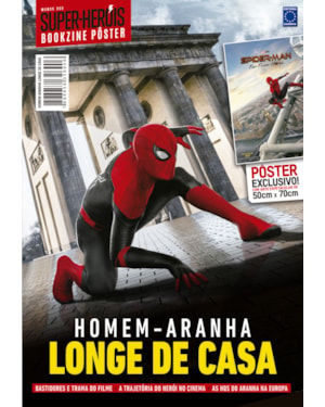 SUPERPÔSTER MUNDO DOS SUPER-HERÓIS - HOMEM ARANHA: LONGE DE CASA