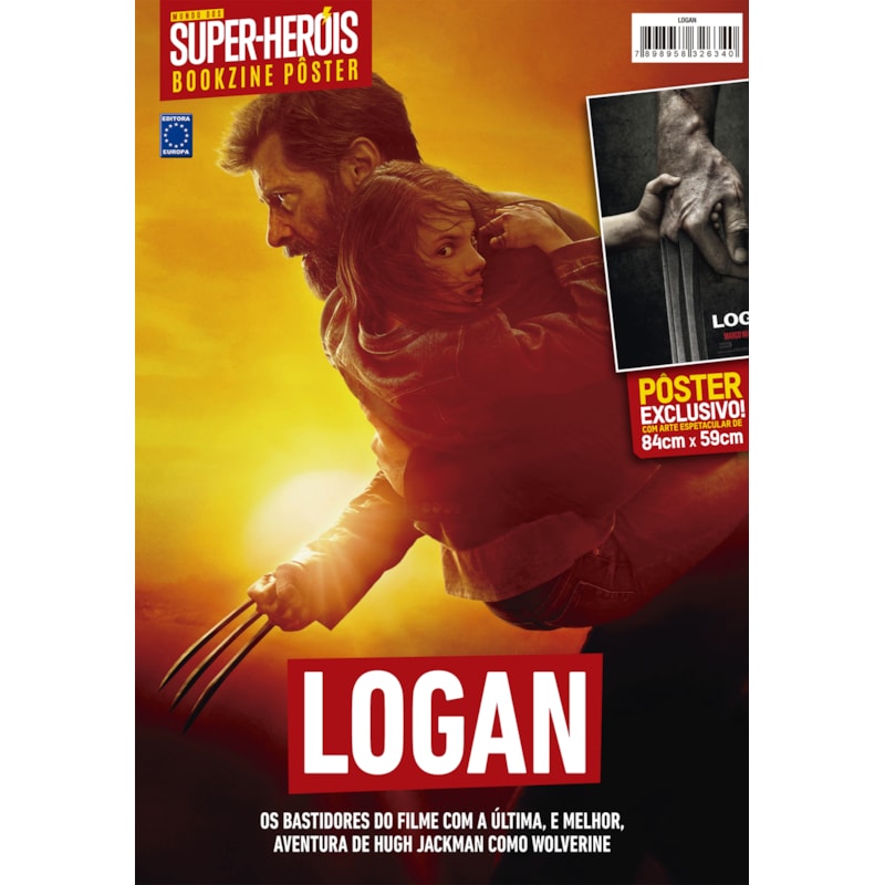 SUPERPÔSTER MUNDO DOS SUPER-HERÓIS - LOGAN
