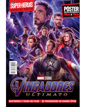 SUPERPÔSTER MUNDO DOS SUPER-HERÓIS - VINGADORES ULTIMATO