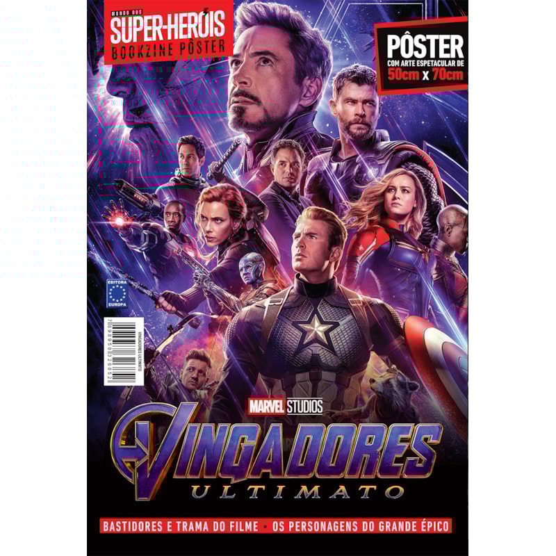 SUPERPÔSTER MUNDO DOS SUPER-HERÓIS - VINGADORES ULTIMATO