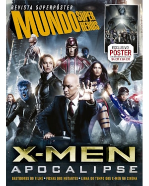 SUPERPÔSTER MUNDO DOS SUPER-HERÓIS - X-MEN APOCALIPSE