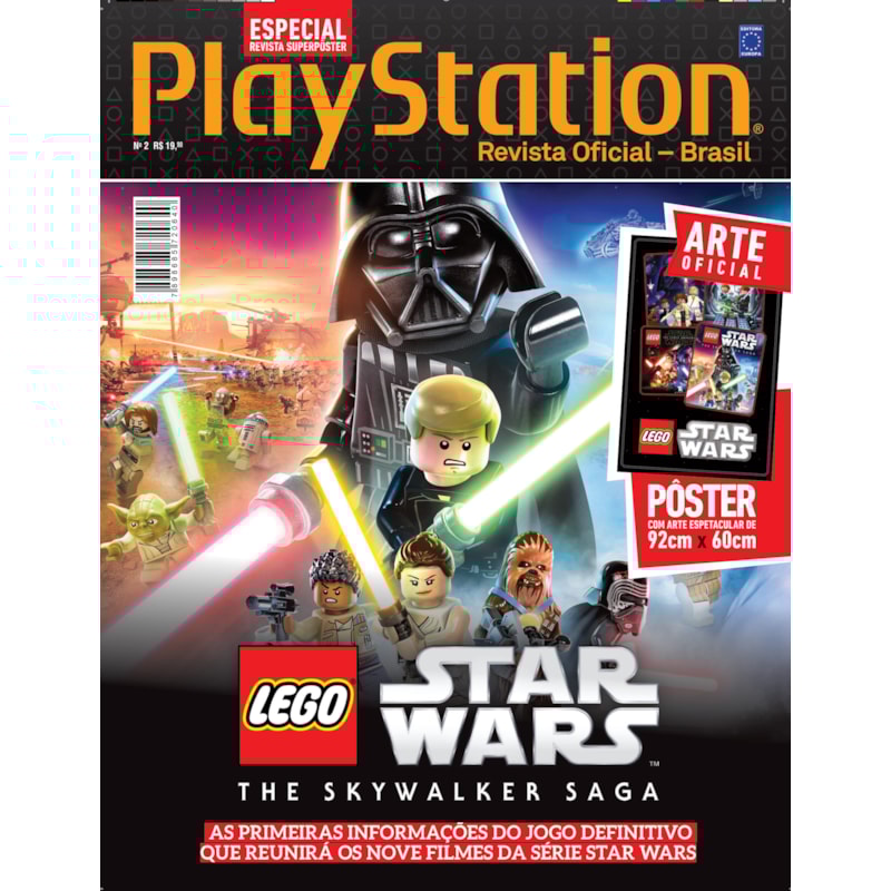 SUPERPÔSTER PLAYSTATION - LEGO STAR WARS: THE SKYWALKER SAGA