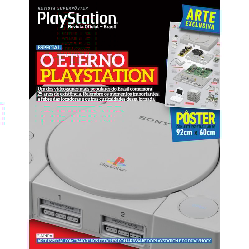 SUPERPÔSTER PLAYSTATION - O ETERNO PLAYSTATION