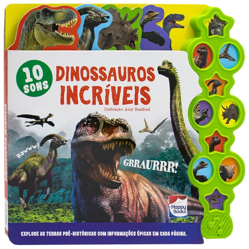 SUPERSONS COM ABAS: DINOSSAUROS INCRÍVEIS