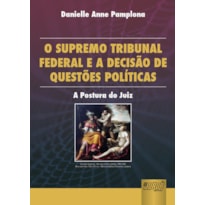 SUPREMO TRIBUNAL FEDERAL E A DECISÃO DE QUESTÕES POLÍTICAS, O - A POSTURA DO JUIZ