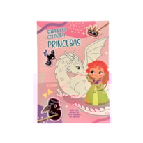 SURPRESA COLORIDA: PRINCESAS - RASPE PARA DESCOBRIR AS CORES ESCONDIDAS NOS ADESIVOS!