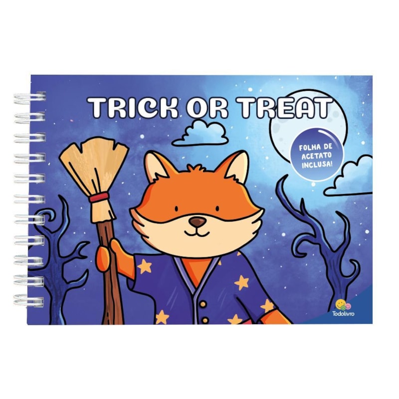 Sweet Coloring Book by Jade: Trick or treat