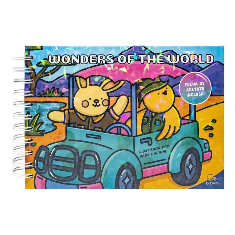 Sweet Coloring Book by Jade: Wonders of the World