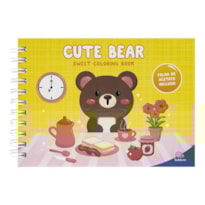 Sweet Coloring Book: Cute Bear