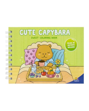 SWEET COLORING BOOK: CUTE CAPYBARA
